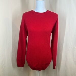 Merokeety Women’s Classic Red Women's Sweater - Large